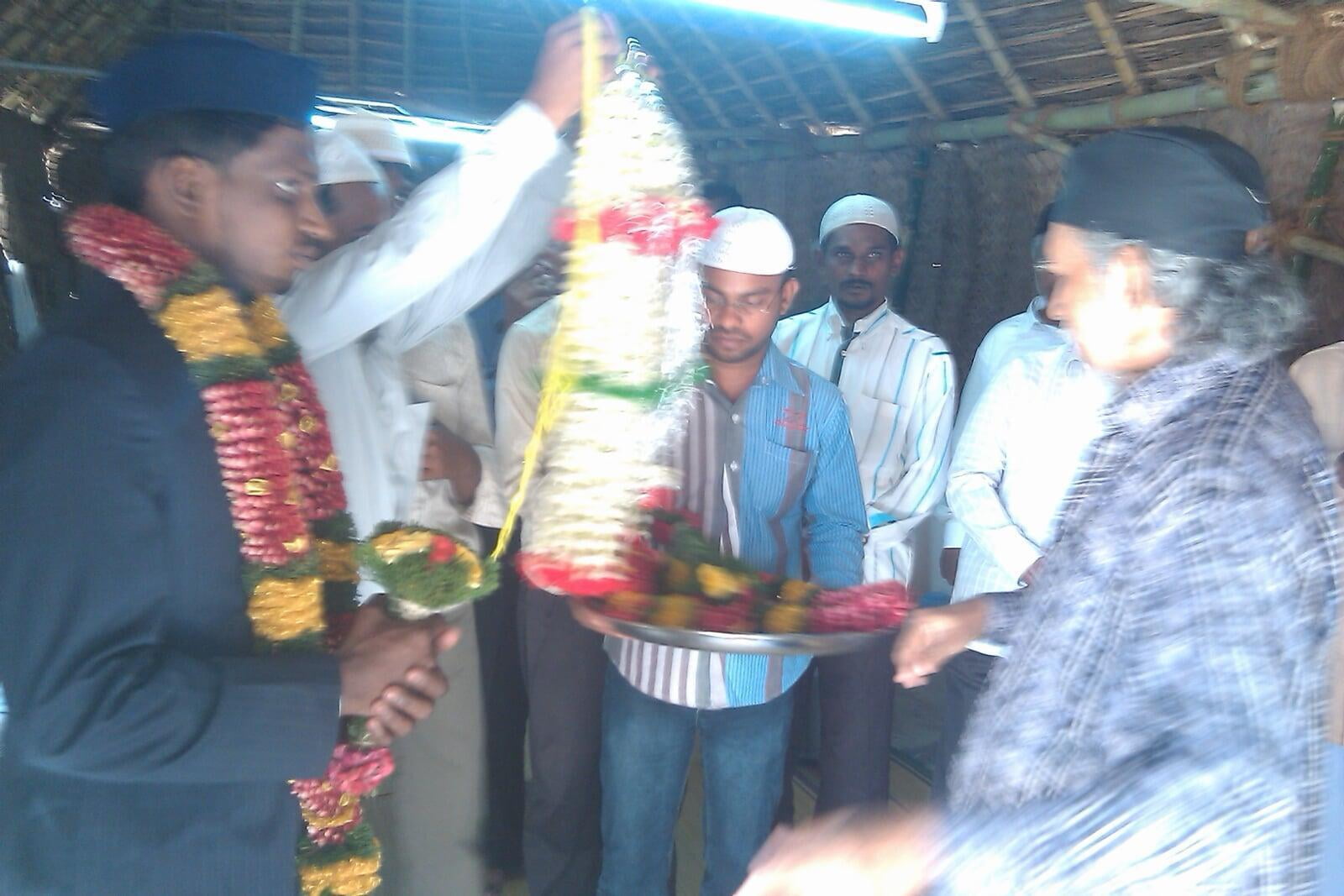 சங்கைக்குரிய ஷைகு நாயகம் அவர்கள் நல்லாசியுடன் காஜா ஷரீப் யாஸீனிய் திருமண விழா !